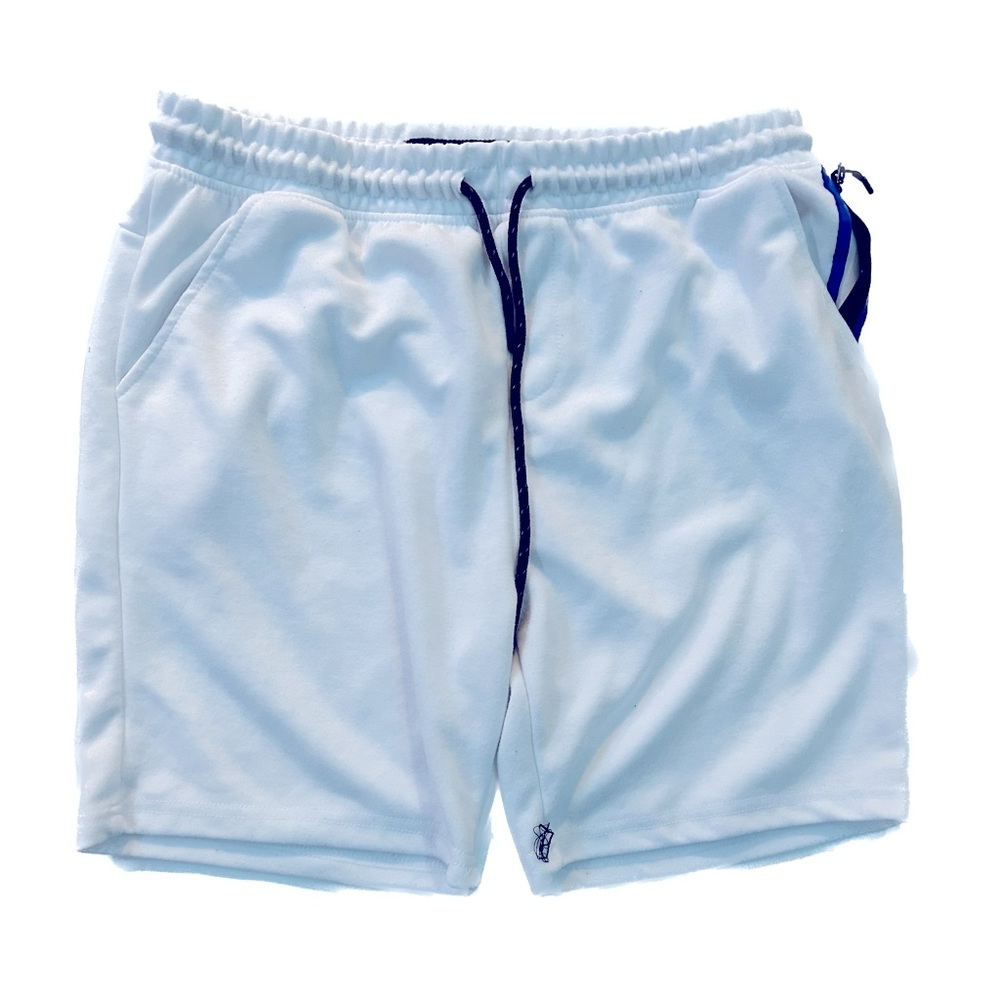 Brooklyn Cloth Athletics White Jogger Sweat Shorts Large